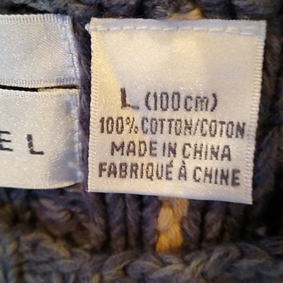 Vintage Henry Grethel Chunky Hand Knit Sweater L - Picture 8 of 8